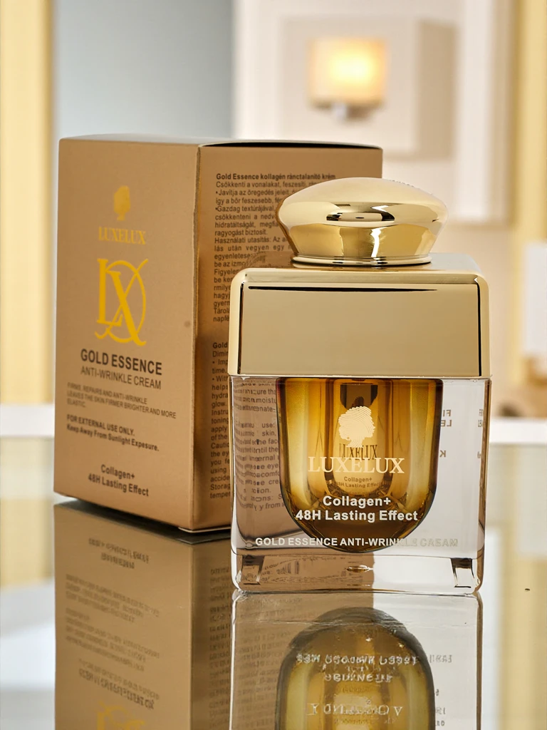 Luxelux Crème visage anti-rides au collagène 48H