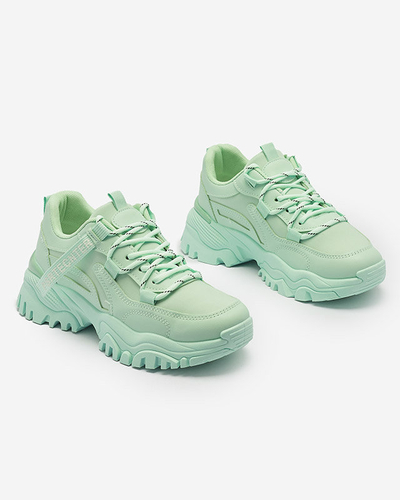Menthe Chaussures de sport pour femmes Evilpo- Footwear