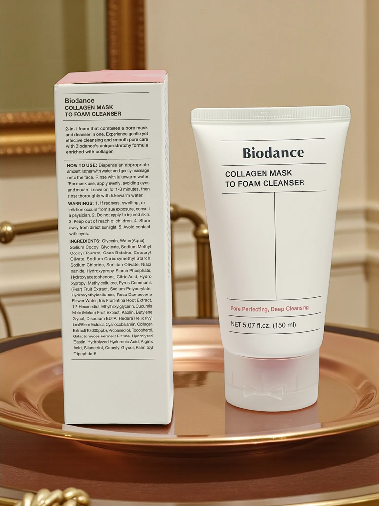 Maseczka Oczyszczająca Biodance Kolagenowa do Twarzy