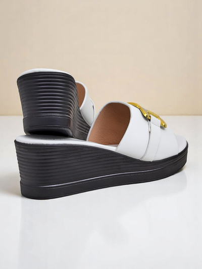 Sandales compensées pour femmes Royalfashion Nolia