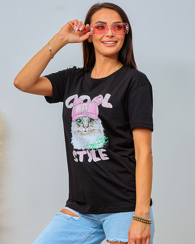 Royalfashion T-shirt imprimé pour femme