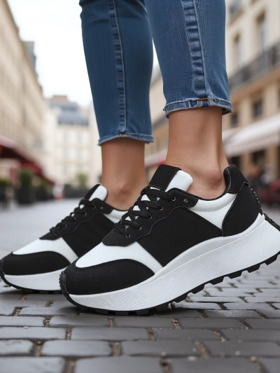 Royalfashion Baskets de sport pour femmes Xerios