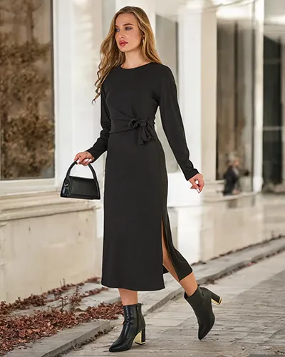 Royalfashion Robe midi femme