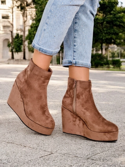Bottes compensées pour femmes Royalfashion Sieffa