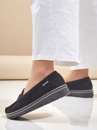 Mocassins à lacets pour femmes Royalfashion Elissas