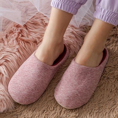 Chaussons femme Minewra rouges et roses - Footwear