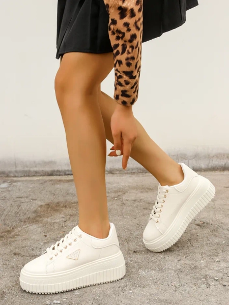 Royalfashion Sneakers de sport pour femmes avec imprimé Alcape