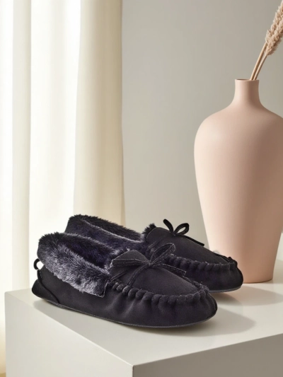 Mocassins pour femmes Royalfashion avec fourrure Ahtikes