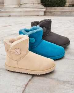 Royalfashion Bottes courtes pour femmes a'la snow boots Malla