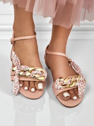 Royalfashion Sandales plates pour femmes BareLuxe