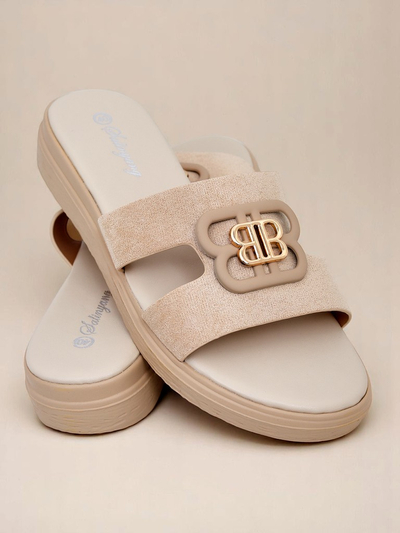 Royalfashion Claquettes plates ChicStep pour femmes