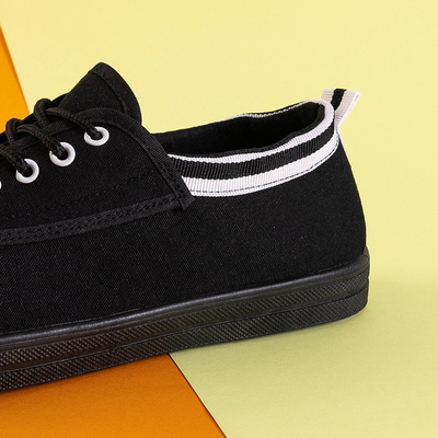 OUTLET Baskets de sport homme noires Nelchael - Footwear