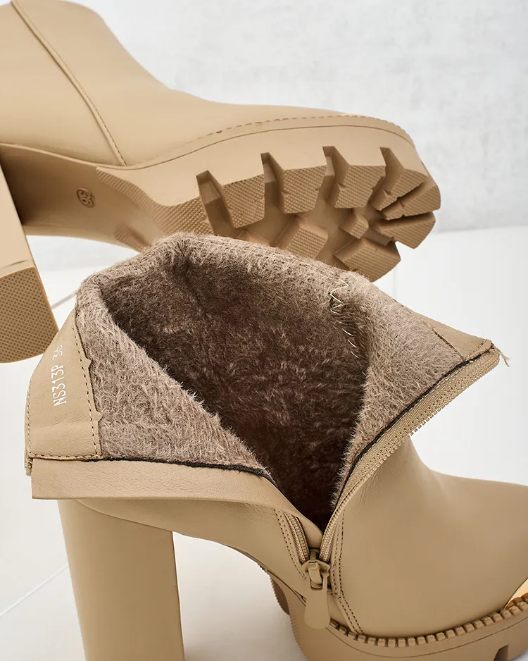 Royalfashion Bottes élégantes pour femmes Tomis