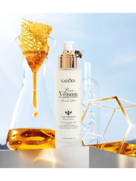 Sadoer Baume corporel au venin d'abeille - hydrate et régénère la peau