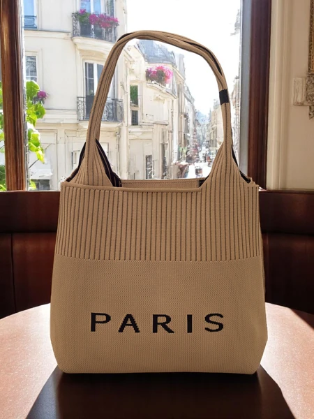 Sac à main en tissu pour femme Royalfashion Style Paris Life