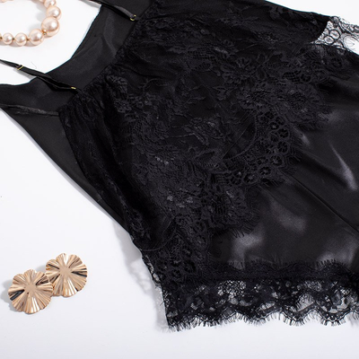 Pyjama 2 pièces noir - Vêtements