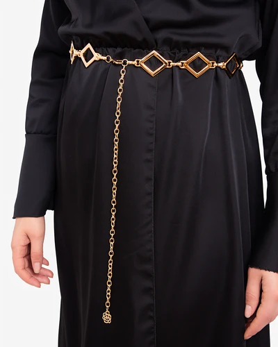 Ceinture décorative en métal Royalfashion pour femmes