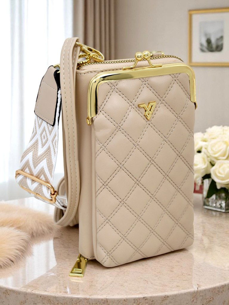 Royalfashion Sac à main-portefeuille multifonctionnel sur une bandoulière Pick Charm