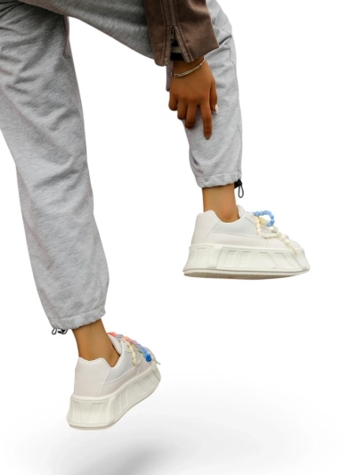 Royalfashion Sneakers à plateforme pour femmes Venusoe