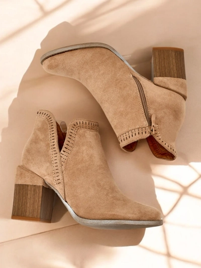 Bottines à talons pour femmes Royalfashion Vettot