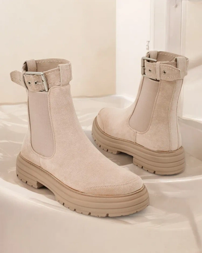 Bottines pour femmes Royalfashion avec bride décorative Ozzoas