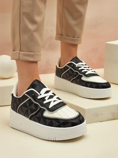 Royalfashion Chaussures de sport pour femmes avec imprimé Ozofio