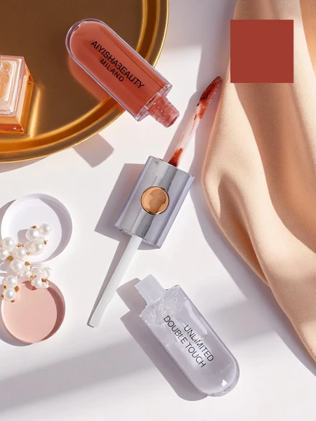 Rouge à lèvres et gloss transparent 2-en-1 Soft Blush