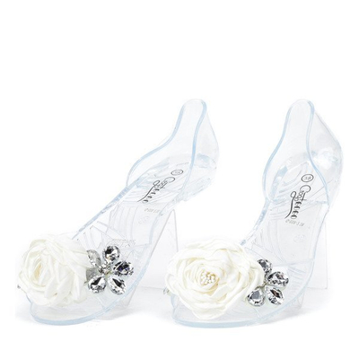 OUTLET Mélisse transparente avec décorations Malia - Chaussures