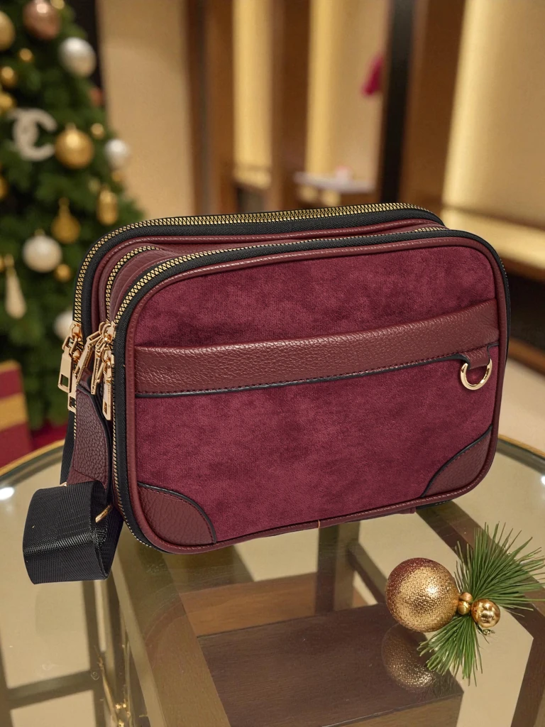 Petit sac à main pour femme en cuir écologique Merlina