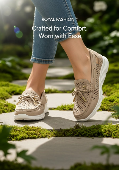 Mocassins perforés Royalfashion pour femmes Elissas