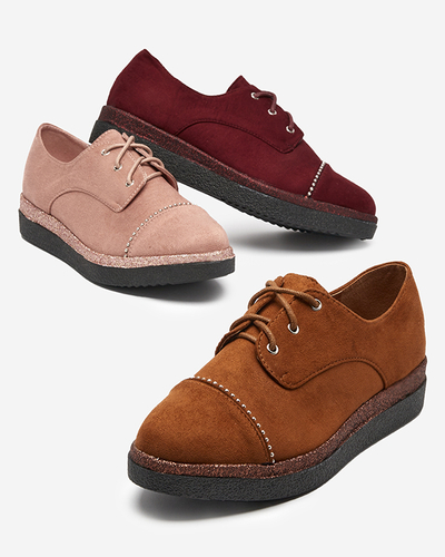 Chaussures basses camel pour femme Rilly - Footwear
