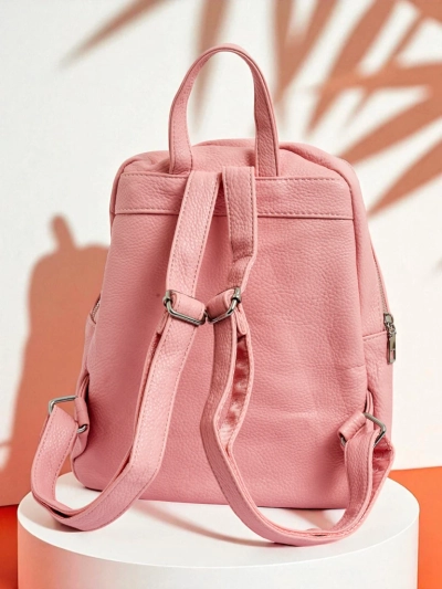 Royalfashion Sac à dos pour femmes en cuir écologique Evelin Day