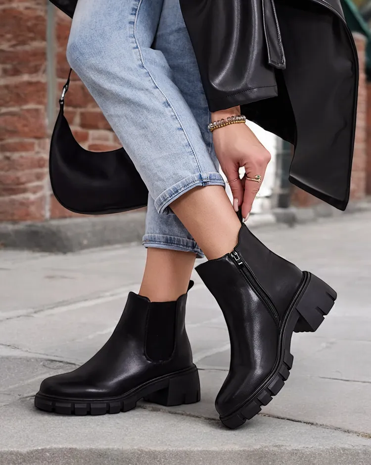 Royalfashion Bottes à talon aiguille Velly pour femme