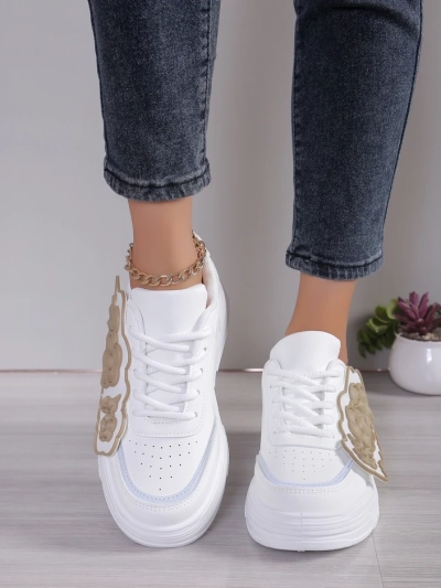 Sneakers Royalfashion pour femmes avec partie supérieure décorative Nendales