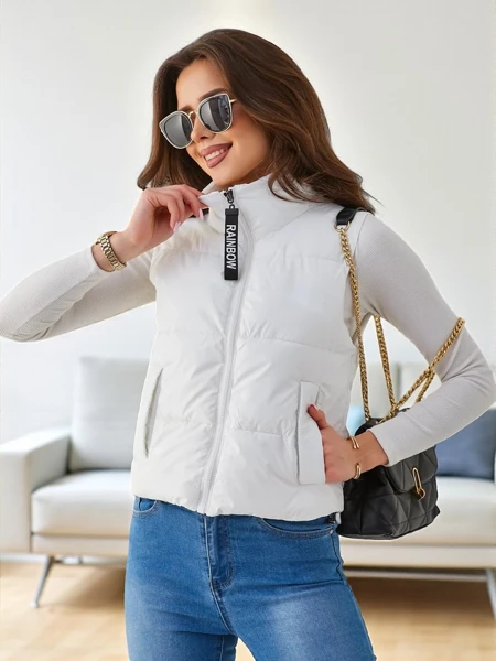 Veste sans manches courte Royalfashion pour femmes