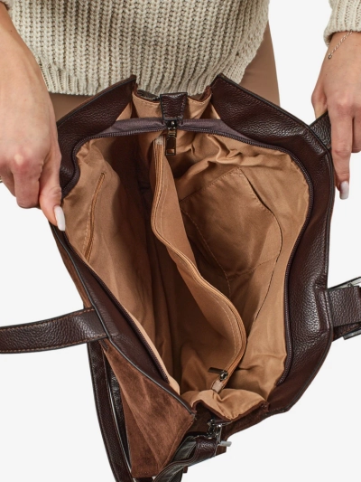 Sac à main shopper pour femmes en éco-daim Daverna