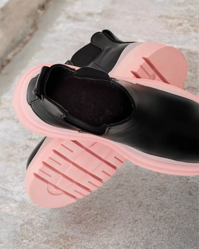 Royalfashion Bottes à enfiler pour femmes Derri
