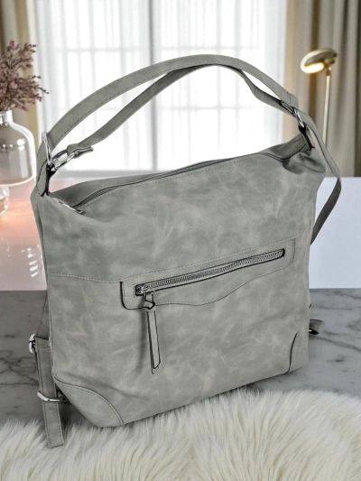 Royalfashion Grand sac à main shopper en cuir écologique Elara Monroe