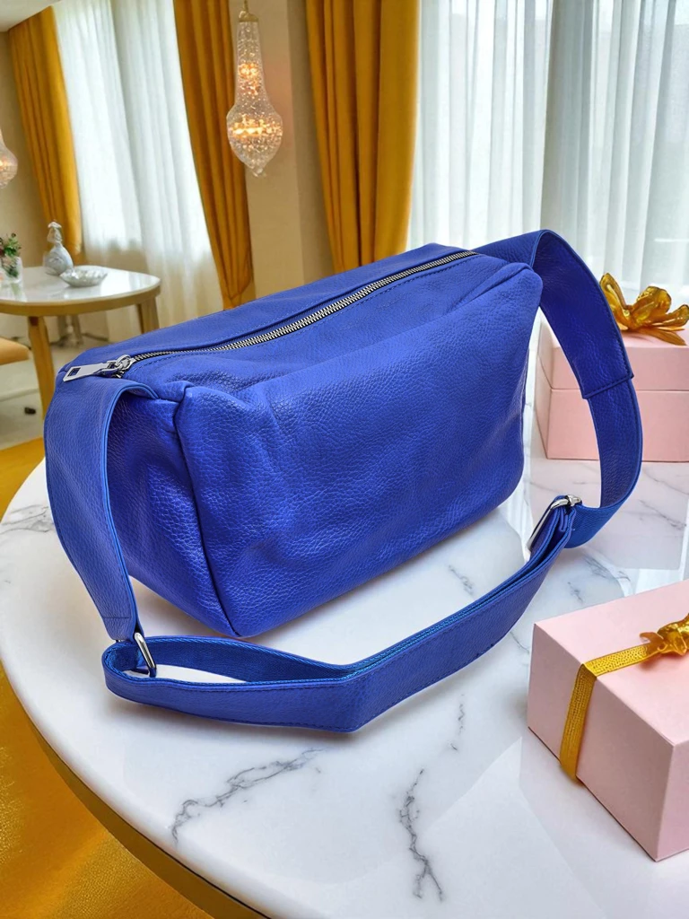 Royalfashion Petit sac à main pour femme en cuir écologique Lyra Vell