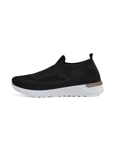 Chaussures de sport en tissu slip-on pour femmes Royalfashion Terrifa