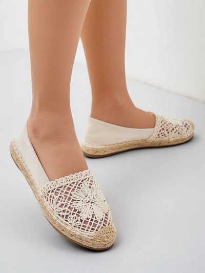 Royalfashion Espadrilles perforées pour femmes Verela