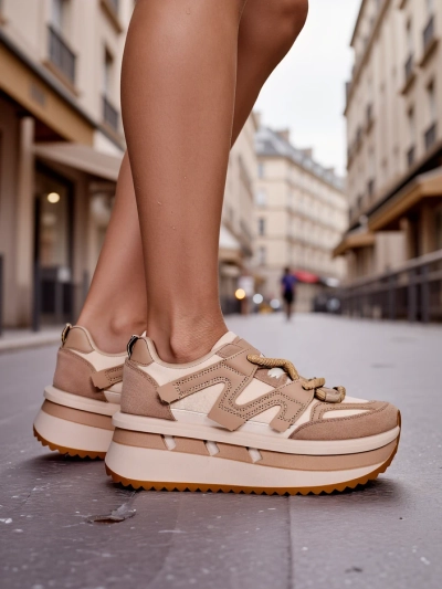 Baskets de sport à plateforme Royalfashion pour femmes Eviger