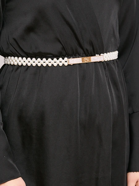 Ceinture pour Femmes Giulietta Perla Élégante en Plastique Crochet 65-85 cm