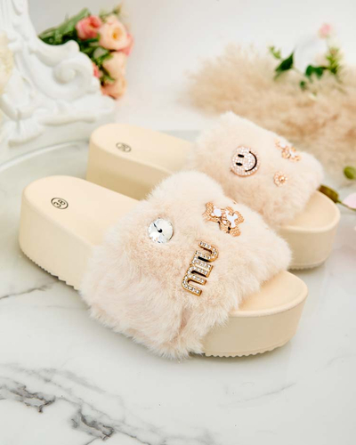 Royalfashion Tongs à plateforme Helimme pour femme