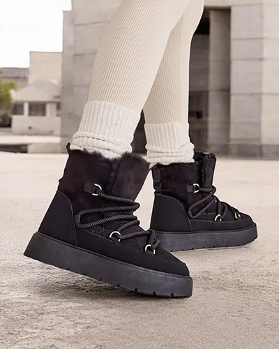 Bottes de neige à lacets pour femmes Royalfashion Liloz