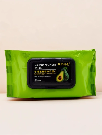 Lingettes nettoyantes hydratantes pour le démaquillage 80 pcs.