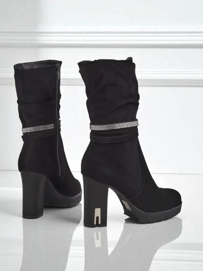 Bottines Ashlen Bloom mates pour femmes à talons carrés
