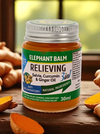 Baume Elephant Balm - Soulage les tensions musculaires et articulaires