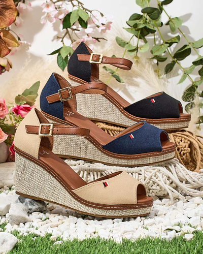 Royalfashion Sandales à talon Temene pour femme