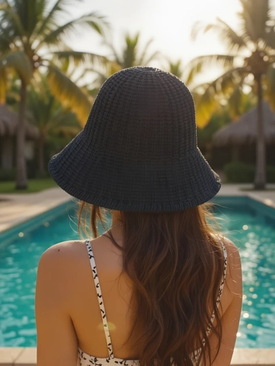 Royalfashion Chapeau d'été pour femme Sunny Bucket